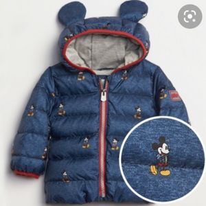 babyGap Disney Mickey Mouse ColdControl Ultra Max Down Puffer